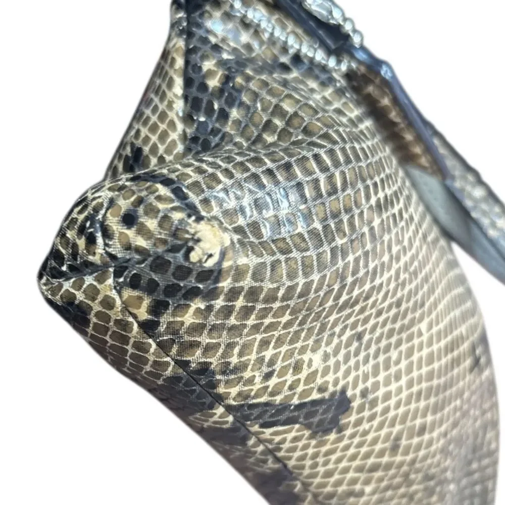 Coach Soho Embossed Exotic‎ Madison  Snakeskin Printed Wristlet